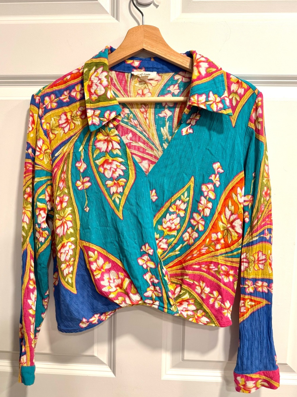 Haute Hippie 3/4 sleeve top